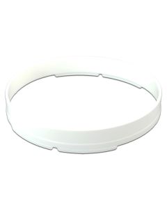 Ross Round Comb Rings - white
