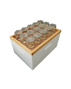 Honey Comb Jar Template 8F Lanogard Treated - For 15 x 500g Jars