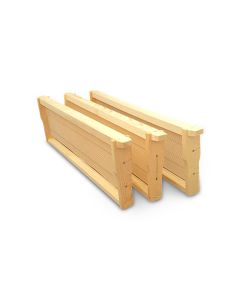 Ideal AA Wood Frames, Brass Eyelets, 2-WIRE 304SS Waxed (Min 10 Ship)