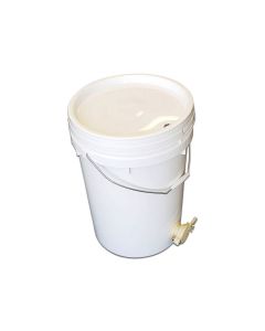 Bucket 22L (30kg) Food Grade W Lid & Australian Polygenic Honey Gate (best)