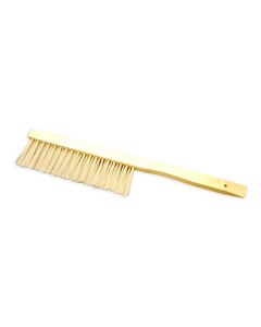 Bee Brush - Premium 3-row nylon bristles wood handle