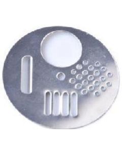 Round Multifunctional SS Hive & Nuc Entrance Closure 7cm