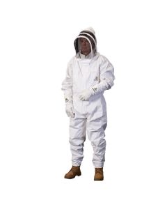 Bee Suit - Premium 100% Cotton (310gsm) with Folding Hood