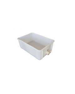 Uncapping Tub with solid base, Australian Polygenic Honey Gate