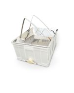 Uncapping Station with SS strainer plus tub with honey gate