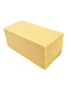 Wax Foundation Manley - pure 100% West Australian (Min 20 Ship) - No contact with SHB Varroa Pesticides