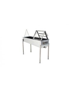 Uncapping Table (Königin) with 125cm tank, frame holder, 2 work stands, 2 Screen Trays