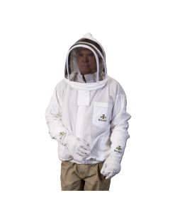 Bee Jacket - Premium Vented Triple Layer with Folding Hood