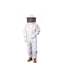 Bee Suit - Premium Vented Triple Layer with Round Veil