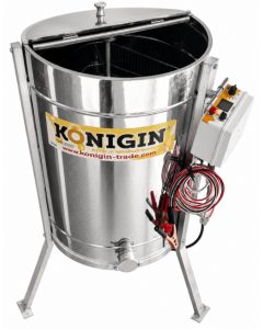 Honey Extractor 4-Frame Electric Tangential for Extractor 4 FDepth, 4 WSP, 4 Manley, 8 Ideal Frames (Königin)
