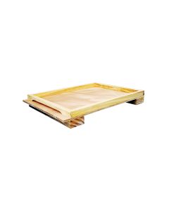 Bottom Board 10F Marine Ply 9mm with Risers - Wax Dipped