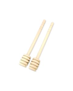 Honey Drizzler-Dipper in untreated natural wood 15cm