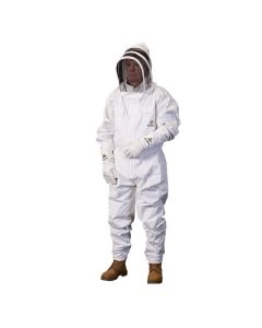Bee Suit - Premium 100% Cotton (315gsm) with Folding Euro Hood