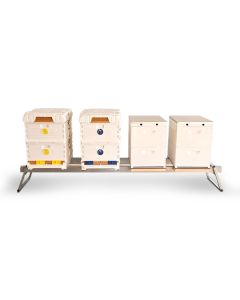 Hive Stand Quad Galvanised Steel