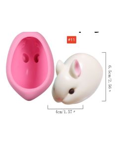Soap Mould Rabbit 4*6*7cm