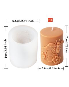 Candle Mould Cylindrical 5.6*5.6*7cm