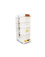 Apimaye 7F F/Depth Brood, F/Depth Super & Manley Supers (2), LIGHT WEIGHT MAXI HIVE