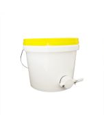 Bucket 10L (14kg) Food Grade PP w Lid, Polygenic Honey Gate