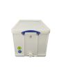 Uncapping / Sticky Storage tub 84L with internal SS strainer insert, honey gate, latched Cover
