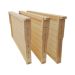 F/Depth AA Wood Frame – Assembled, Asymmetric end bars with Brass Eyelets, 6-WIRE 304SS, Waxed