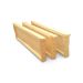 Ideal AA Wood Frames, Brass Eyelets, 2-WIRE 304SS Waxed (Min 10 Ship)