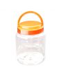 Jar PET with red lid & handle 1kg (Pack 10)