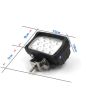 Red / White LED HD Vehicle work light 12/32V