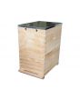 8F F/Depth Beehive Kit (Brood & Super) complete with Weathertex Base, assembled vented Cover