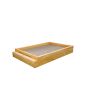 Bottom Board 8F with SS screen plus tray for Varroa, SHB, Wax Moth management - Lanogard Treated