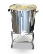 Honey Tank 70kg 304SS with Honey Gate (40cm D 40cm H)