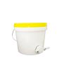Bucket 10L (14kg) Food Grade PP w Lid, Australian Polygenic Honey Gate (best)