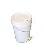 Bucket 22L (30kg) Food Grade W Lid & Australian Polygenic Honey Gate (best)