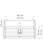 Apimaye 7F Manley (Medium) Super with Latches and Handles