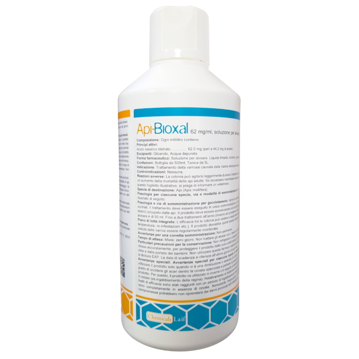 Api-Bioxal Solution 500mL - varroa control