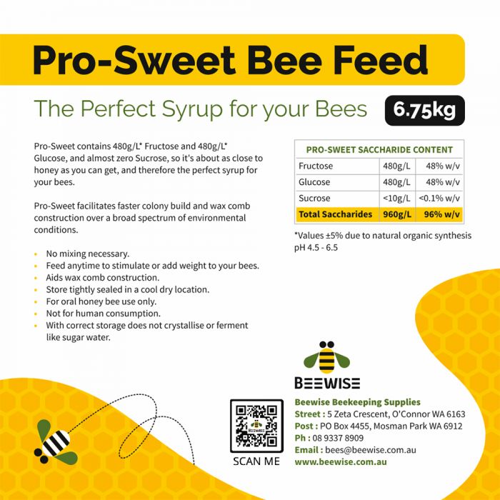 ProSweet Bee Feed 6.75kg PLUS 1kg UltraPro Protein Supplement 