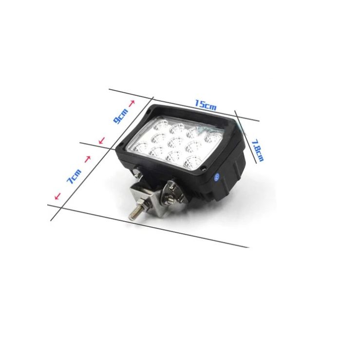 Red / White LED HD Vehicle work light 12/32V