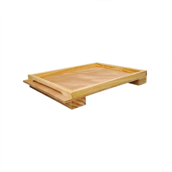 Bottom Board 10F Marine Ply 9mm with Risers - Lanogard Treated