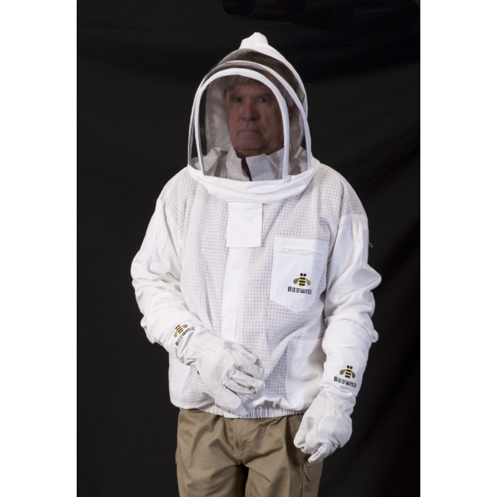 Bee Jacket - Premium Vented Triple Layer with Folding Hood