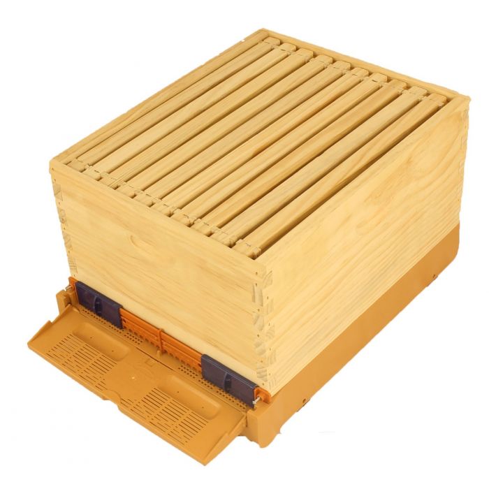 Bottom Board 10F Type-G For Wood Hives, Varroa/SHB/Pest Tray