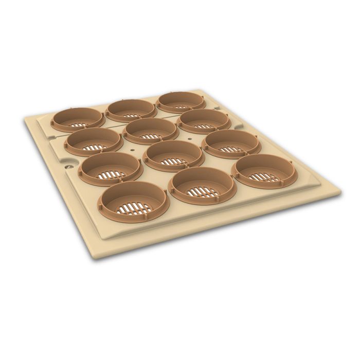 Apimaye Honey Comb Jar Adaptor for 10-Frame Hives