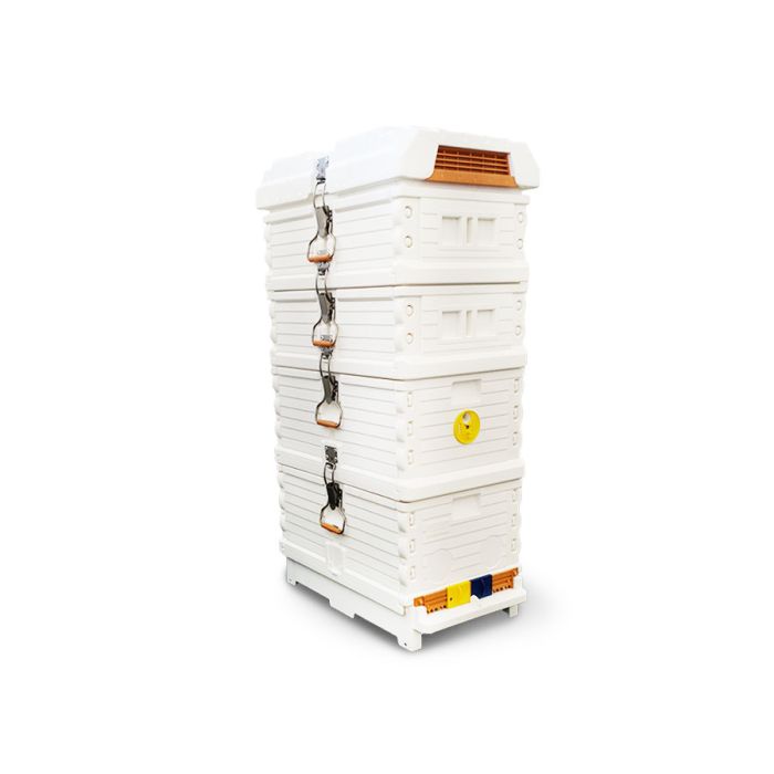 Apimaye 7F F/Depth Broods (2) & Manley Supers (2), LIGHT WEIGHT MAXI HIVE