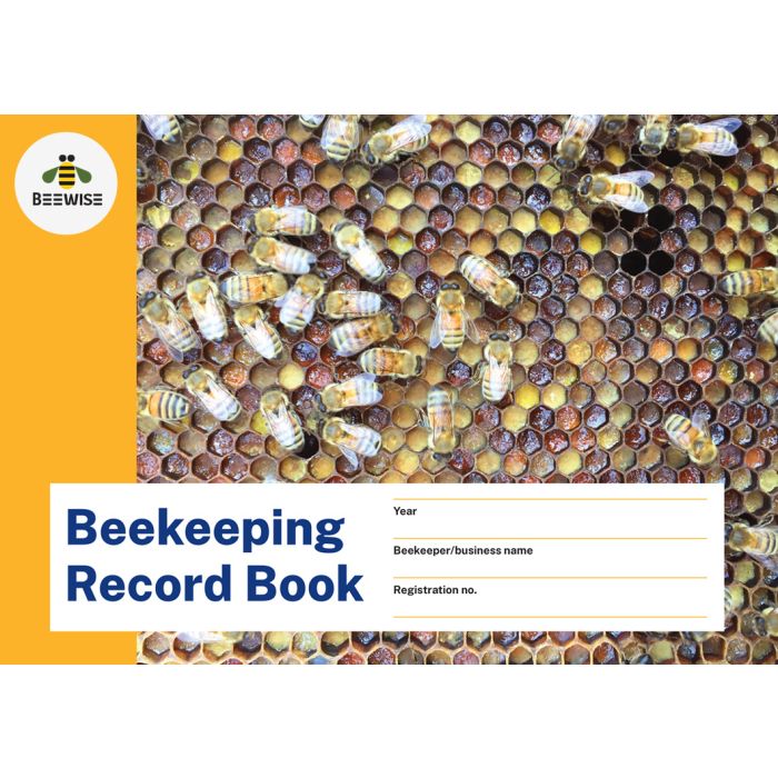 Beekeeping Record Book - Includes pest and general management plan 124p