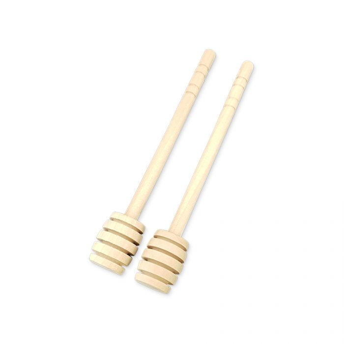 Honey Drizzler-Dipper in untreated natural wood (2)