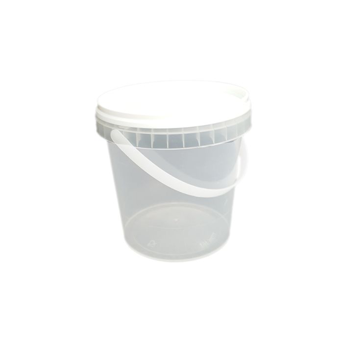Tub Unipak 1kg White Handle & White Tamper-Proof Lid (Pack 240)