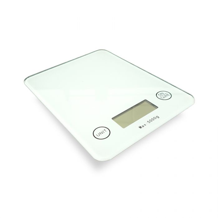 Scales 0 - 5kg Didital Flat-Bed Glass