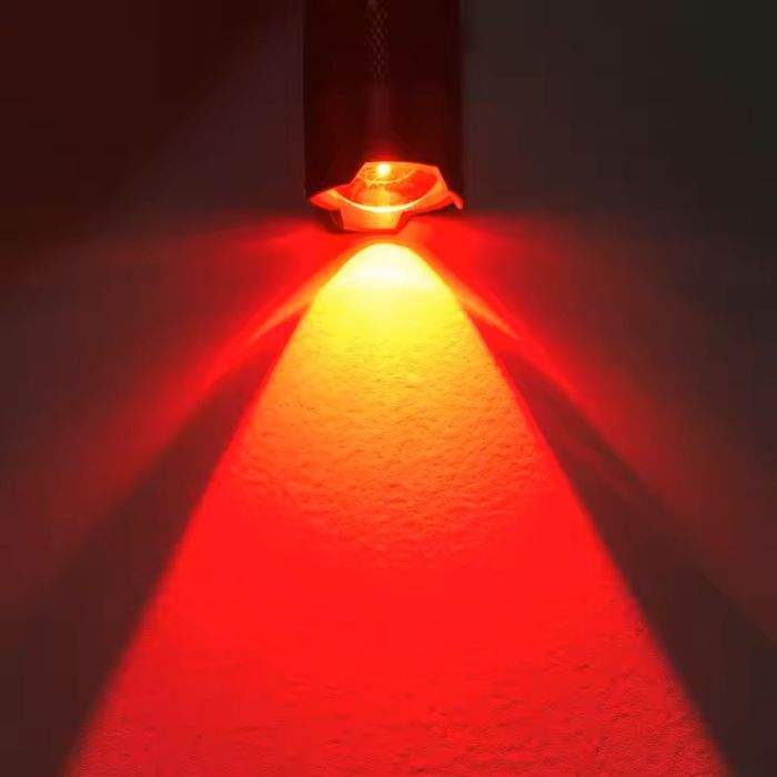 Red LED Torch for bee work at night