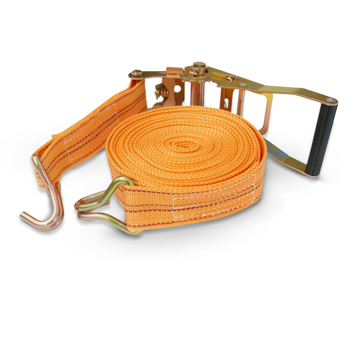 Strap - HD Ratchet with hooks 300kg 10m x 50mm