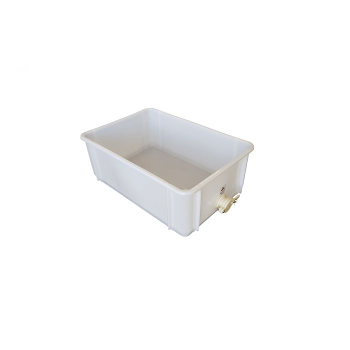 Uncapping Tub with solid base, Australian Polygenic Honey Gate