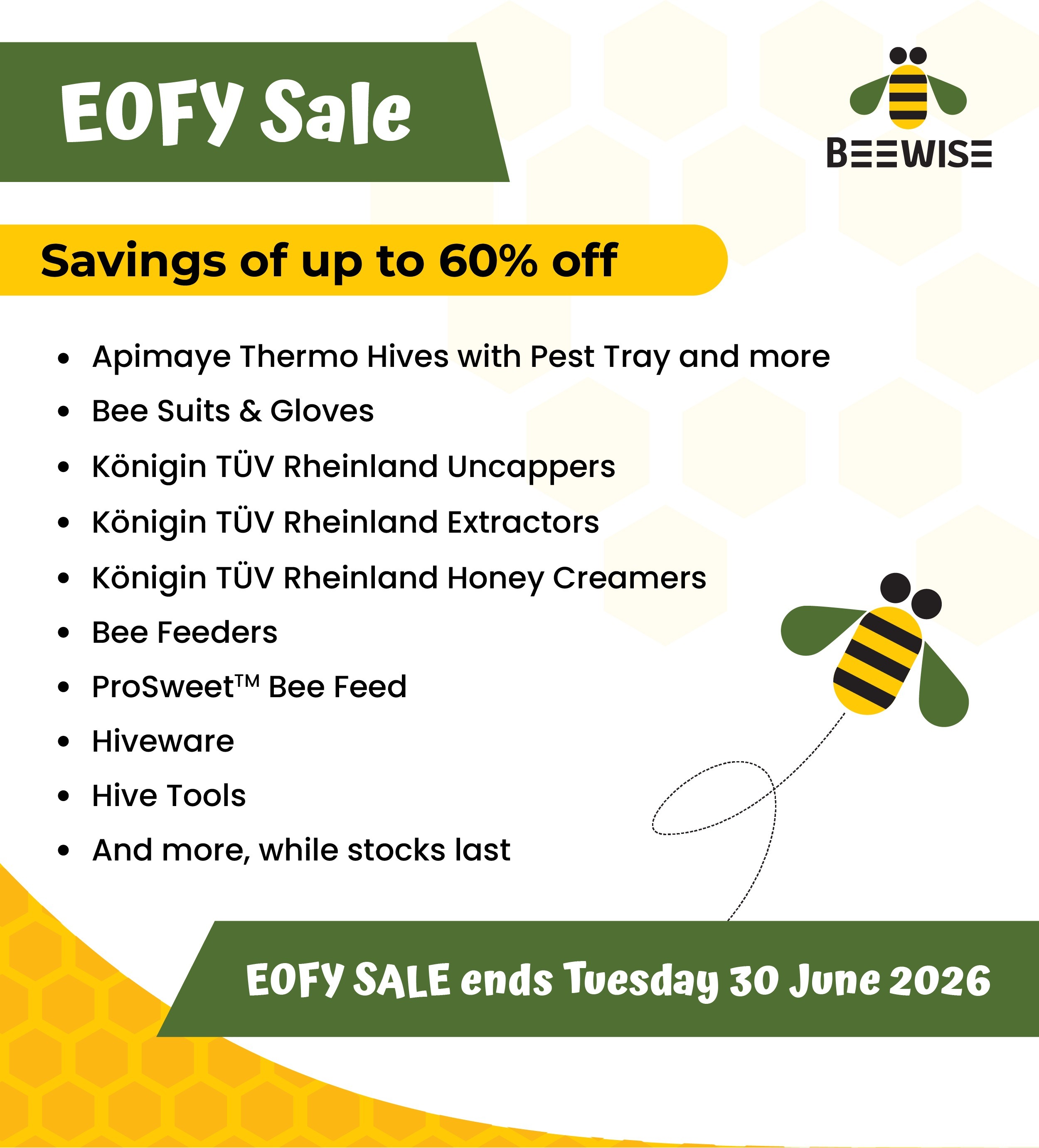 EOFY 2026 Sale - UP TO 60% OFF