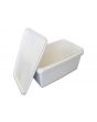 Tub 18L Rectangular with Lid (PP Food Grade). Beeswax Mould